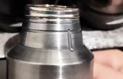 Fiber laser mold welding machine welding samples