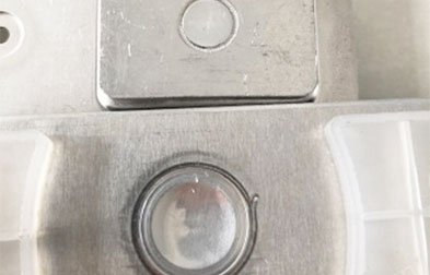QCW platform laser welding machine welding samples