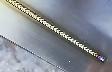 3000W handheld fiber laser welding machine welding samples