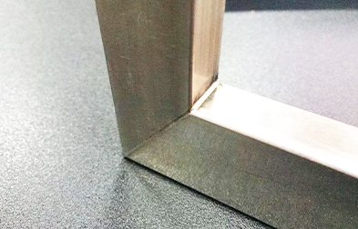 Handheld laser welding machine welding samples