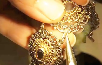 Jewelry laser welding machine welding samples