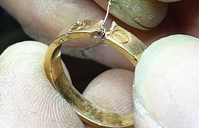Jewelry laser welding machine welding samples