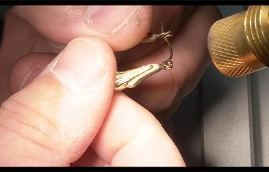 Jewelry laser welding machine welding samples