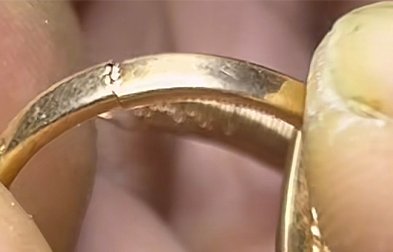 Jewelry laser welding machine welding samples