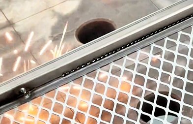 QCW handheld laser welding machine welding samples