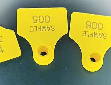 CCD Vision-Guided Laser Marking Machine Sample